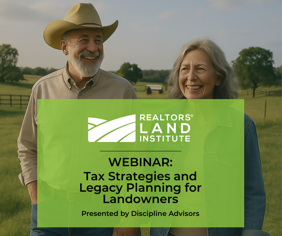 Webinar: Tax Strategies and Legacy Planning for Landowners